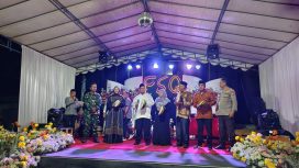 FOTO : Pj Bupati Katingan Saiful, saat membuka kegiatan FSQ ke-9 di Kecamatan Katingan Tengah.