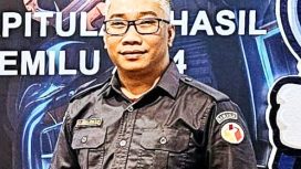 Yosafat Kawung. Ketua Bawaslu Kabupaten Katingan