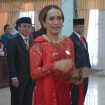 Wakil Ketua Sementara DPRD Gumas Nomi Aprilia.