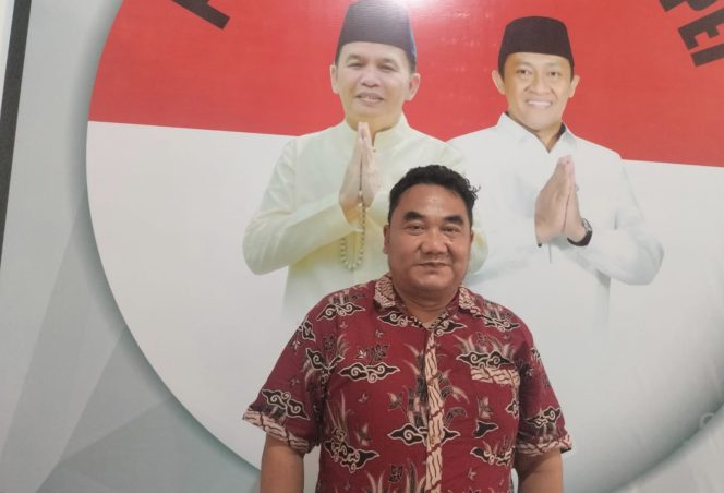 
					FOTO : Ketua Tim Relawan di Katingan untuk pemenangan Agustiar - Edi Pratowo, Dany Yuswanto.