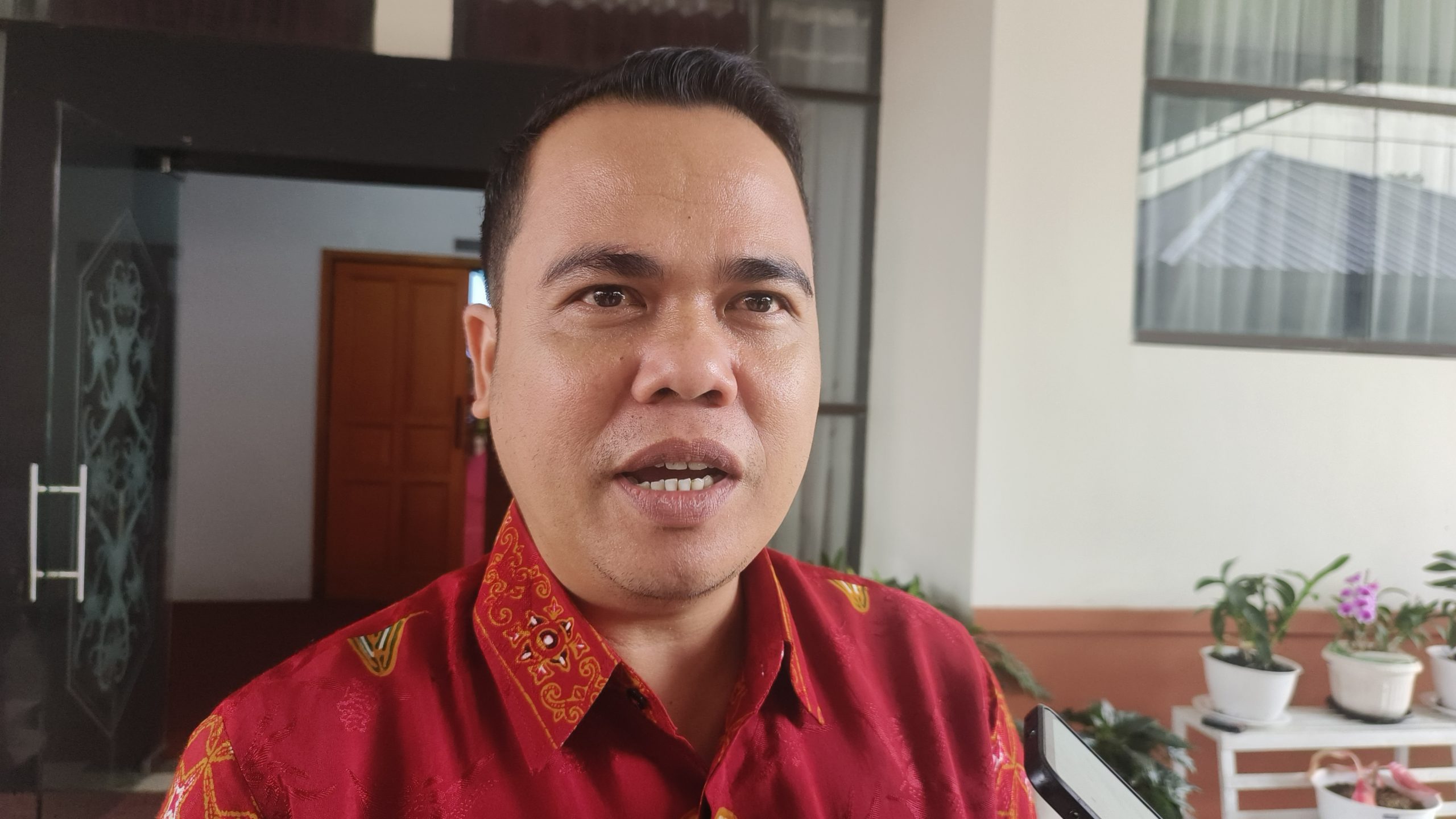 FOTO : Ketua KPU Kabupaten Katingan Wahyuni.
