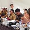 Ketua DPRD Gumas Binartha saat memimpin rapat pembahasan APBD Murni di gedung dewan setempat, Selasa (19/11/2024).