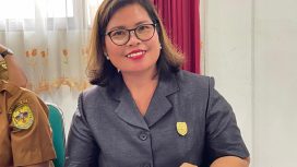 FOTO : Anggota DPRD Gumas Lelie.