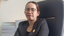 FOTO : Waket Sementera DPRD Gumas Nomi Aprilia.