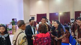 FOTO : Suasana Ibadah dan Perayaan Natal Keluarga Besar Marwan Susanto, di Gedung Salawah Kasongan.