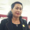 FOTO : Anggota DPRD Gumas Rayaniatie Djangkan. 