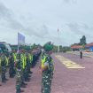 FOTO : Suasana Kodim 1019/Katingan hadiri
Apel Gelar Pasukan Operasi Keselamatan Telabang, di halaman Polres Katingan. 
