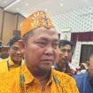 FOTO : Bupati Katingan terpilih, Saiful, saat di wawancara wartawan.
