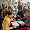 FOTO : Bupati Dan Wakil Bupati Terpilih Katingan saat Jalani Medical Check-up.
