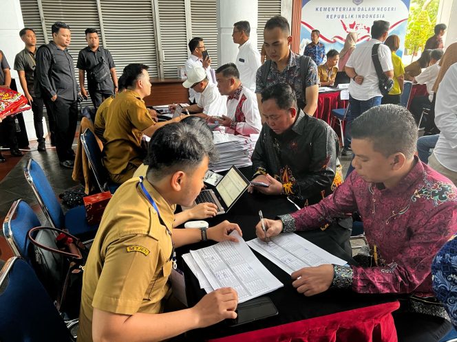 
					FOTO : Bupati Dan Wakil Bupati Terpilih Katingan saat Jalani Medical Check-up.