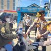 FOTO : Kapolres Katingan AKBP Chandra Ismawanto, saat mensosialisasikan call center Polri