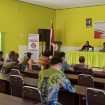 FOTO : Suasana kegiatan rapat, di aula Badan Kesbangpol Katingan.