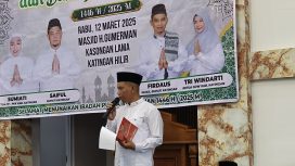 FOTO : Wakil Bupati Katingan Firdaus saat kegiatan safari ramadan dan buka puasa bersama.