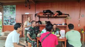 FOTO : Suasana Komsos dilakukan Kopda Imam.
