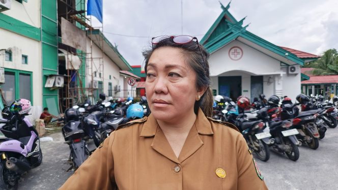 
					FOTO : Direktur RSUD Mas Amsyar Kasongan dr Agnes Nissa Paulina.