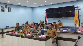 FOTO : Pj Sekda Katingan Deddy Ferras, saat mengikuti Rakor.