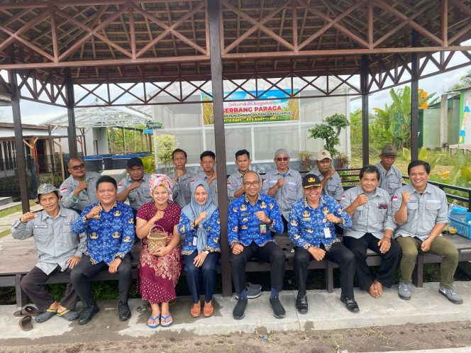 
					FOTO : Suasana pembentukan usai pembentukan KIM di Kelurahan Kasongan Baru.
