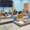 FOTO : Suasana saat mengikuti Rakor secara virtual, Media Center Diskominfostandi Katingan.