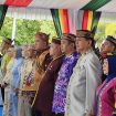 FOTO : Bupati Katingan Saiful, dan jajaran lainnya daat hadir di HUT Kalteng. 