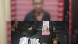 FOTO : JR dan Barang Bukti saat diamankan Polisi

