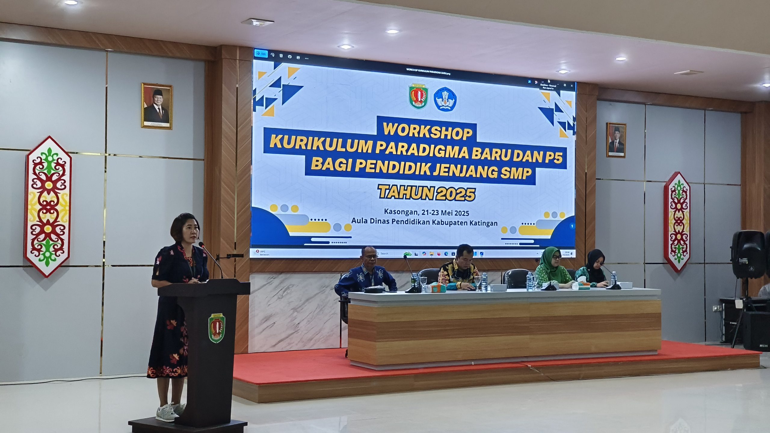 Disdik Katingan Dorong Transformasi Pendidikan Lewat Workshop Kurikulum Dan P5