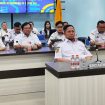 FOTO : Bupati Saiful dan jajaran sast mengikuti rapat kerja dan RDP bersama komisi II DPR RI

