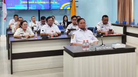 FOTO : Bupati Saiful dan jajaran sast mengikuti rapat kerja dan RDP bersama komisi II DPR RI

