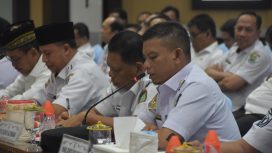 FOTO : Wakil Bupati Katingan Firdaus, saat hadiri Musrenbang RPJMD Kalteng.