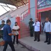 FOTO : Bupati dan Wakil Bupati Katingan serta forkopimda saat hadiri kunjungan kerja Pangdam di Katingan.