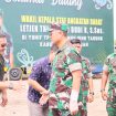 FOTO : Suasana saat Wakasad Letjen TNI Tandyo Budi R, ke lokasi pembangunan