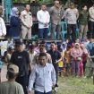 FOTO : Wakil Bupati Firdaus, saat hadir langsung untuk meninjau pelaksanaan GPM, di lapangan gagah lurus Kasongan.