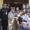 FOTO : Agustiar Sabran dan jajaran bertemu dengan siswa SMAN 3 Palangka Raya.