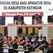 FOTO : Deddy Ferras, mewakili Bupati Saiful saat kegiatan pelatihan penyusunan RKPDes dan Pengelolaan Keuangan Desa.
