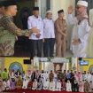 FOTO : Suasana saat penyambutan kedatangan Jemaah Haji asal Katingan.