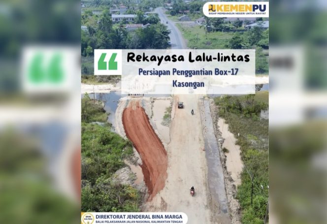 
					FOTO : Contoh Rekayasa pelaksanaan jalan. 