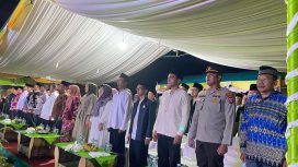 FOTO : Suasana pembukaan MTQ ke XVII di halaman sekretariat LPTQ Kabupaten Katingan.
