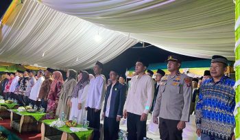FOTO : Suasana pembukaan MTQ ke XVII di halaman sekretariat LPTQ Kabupaten Katingan.
