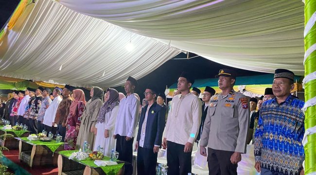 FOTO : Suasana pembukaan MTQ ke XVII di halaman sekretariat LPTQ Kabupaten Katingan.
