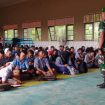 FOTO : Koramil 1019-03/Katingan saat memberikan pelatihan PBB kepada siswa baru SMK Negeri 1 Kasongan.