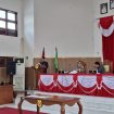 SAMPAIKAN : Juru Bicara Badan Anggaran DPRD Kabupaten Gumas Espriadi menyampaikan laporan hasil pembahasan KUA-PPAS tahun 2026, serta rancangan KUA-PPAS Perubahan tahun 2025, pada rapat paripurna ke 11 masa persidangan III tahun sidang 2025, Rabu, 23 Juli 2025.