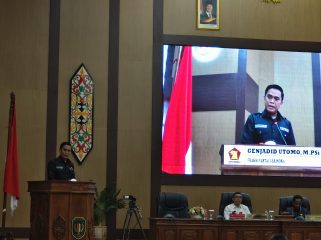FOTO : Juru Bicara Fraksi Gerindra DPRD Kabupaten Katingan, Genjadid Utomo.
