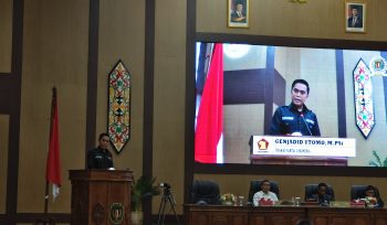 FOTO : Juru Bicara Fraksi Gerindra DPRD Kabupaten Katingan, Genjadid Utomo.
