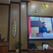 FOTO : Eterly, saat menyampaikan pandangan umum fraksi NasDem.
