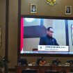 FOTO : Juru Bicara Penyampaikan laporan , Gimmak Bulinga.
