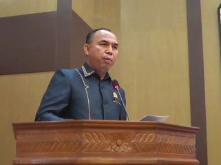 FOTO : Juru Bicara Fraksi Gerindra DPRD Kabupaten Katingan, Wahidin.