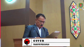 FOTO : Guyur, Juru Bicara Fraksi PDI Perjuangan.
