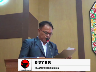 FOTO : Guyur, Juru Bicara Fraksi PDI Perjuangan.
