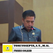 FOTO : Anggota DPRD Kabupaten Katingan, Toni Yusepta.