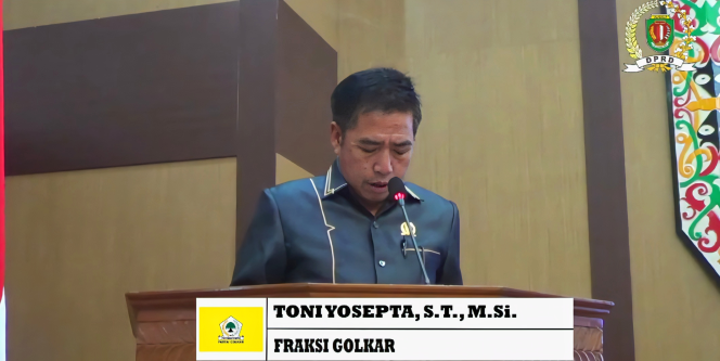 
					FOTO : Anggota DPRD Kabupaten Katingan, Toni Yusepta.