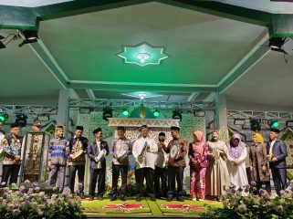 FOTO : Bupati Katingan Saiful, dan jajaran saat membuka secara resmi pelaksanaan MTQ ke-XVII tingkat Kabupaten Katingan.